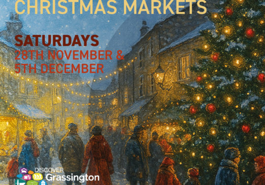 Grassington Christmas Markets Saturdays 28th November and 5th December