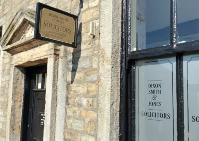 Dixon Smith & Jones, Solicitors, new for 2025 (The Stripey Badger Coffee Shop & Kitchen)