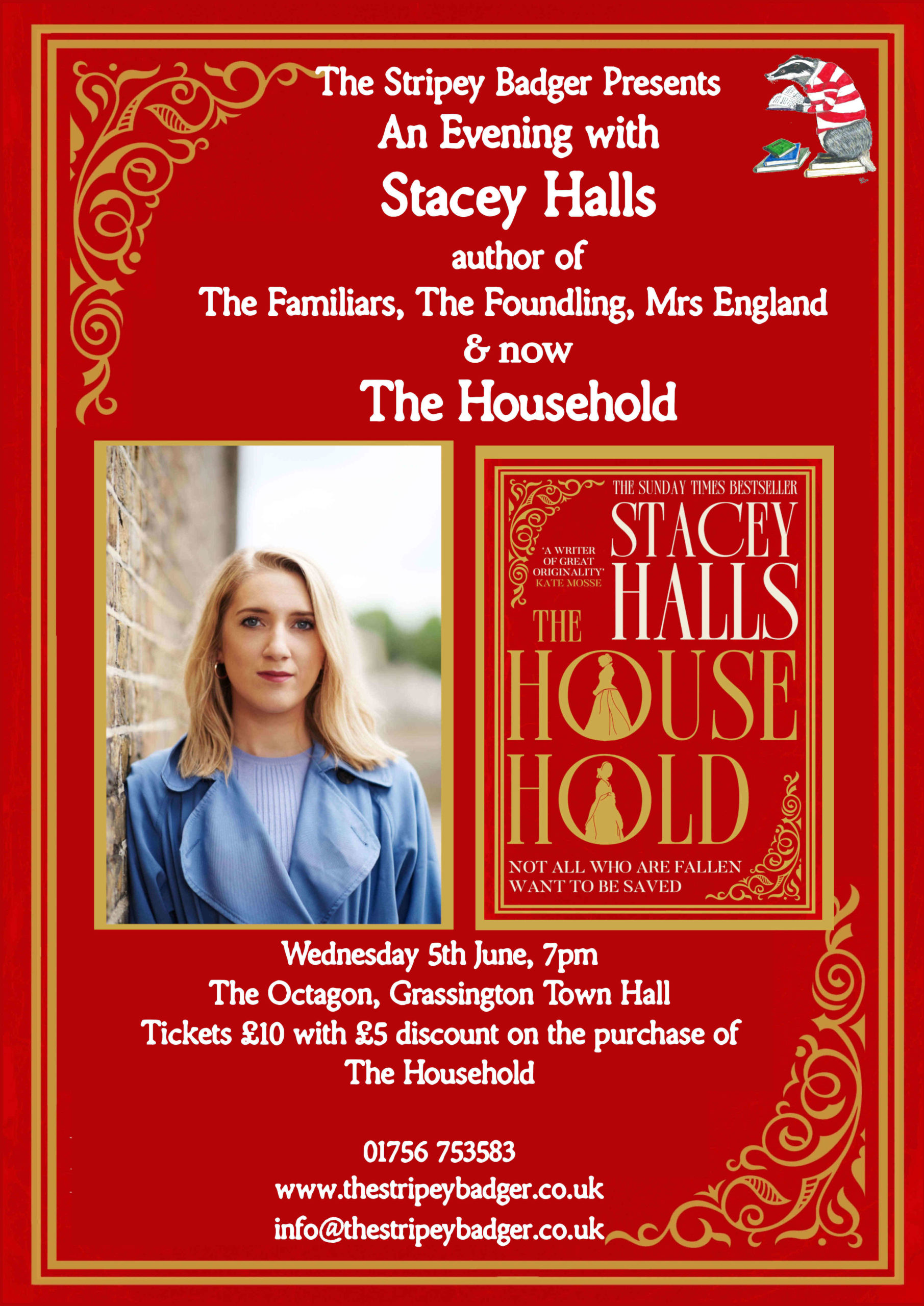 Stacey Halls at The Octagon