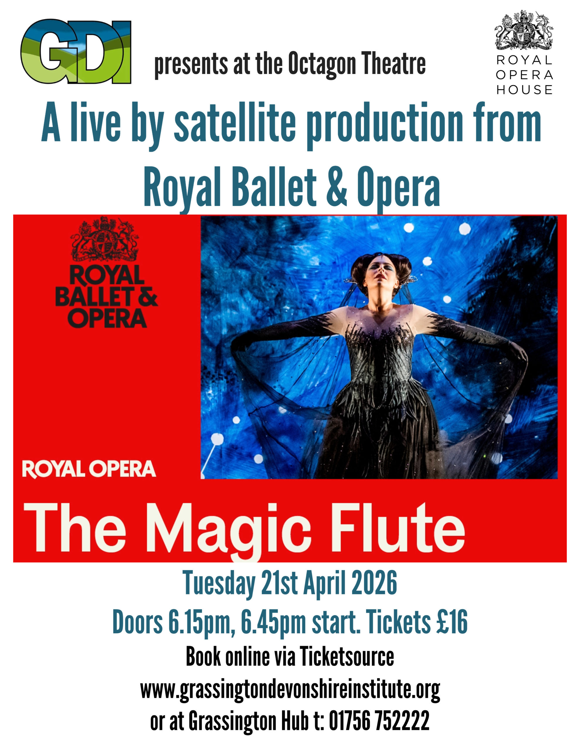 THE MAGIC FLUTE poster